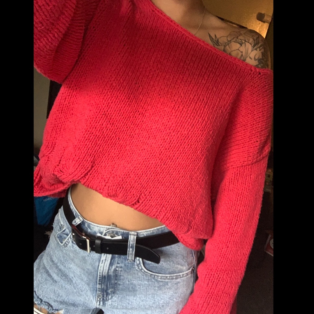 Off the Shoulder Sweater